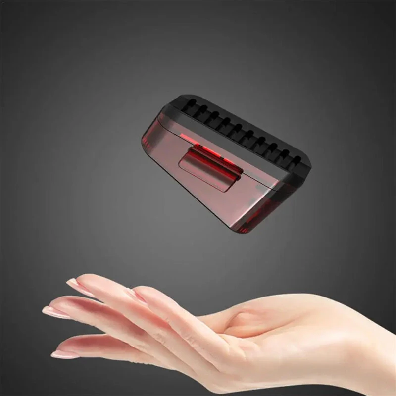 (image for) BIKIGHT Smart Bicycles Taillight 5 Modes Brightness 300mAh Battery Type-C Rechargeable Waterproof Warning Rear Light for Cycling